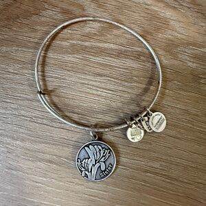Alex and Ani Sister Silver Bangle Bracelet